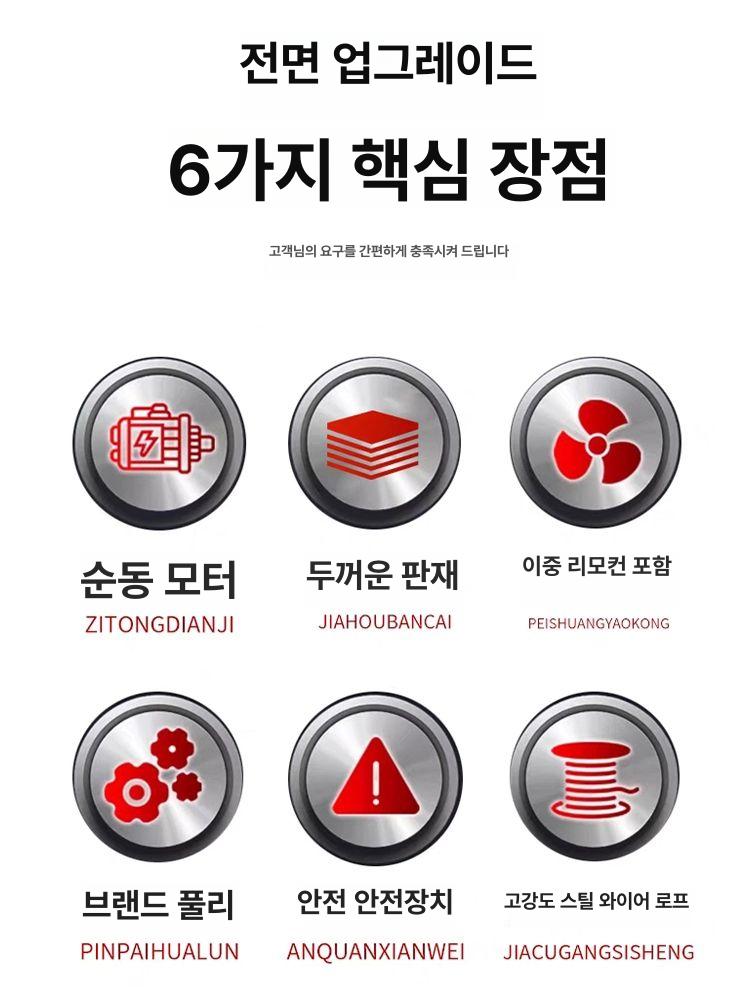 전동 전자동 사다리 화물 창고 고소 접이식 승강기 비계 높이 7m / 두꺼운 업그레이드형 / 평생 A/S - 상세 이미지 5