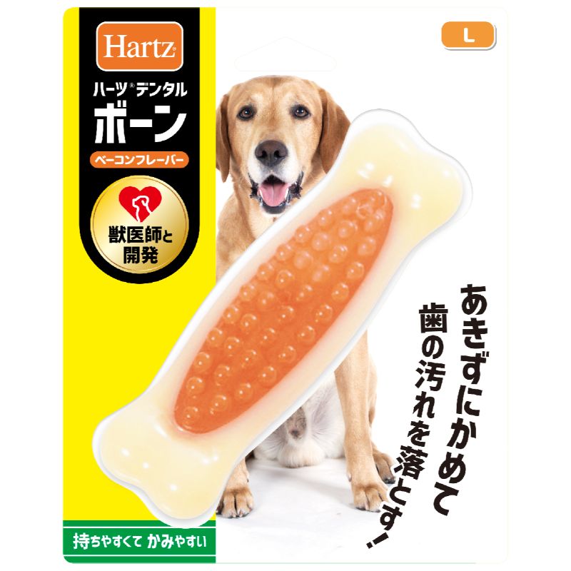 일본 주상 아그로 하츠덴탈 본 개껌 L 베이컨 맛 - 상품 이미지
