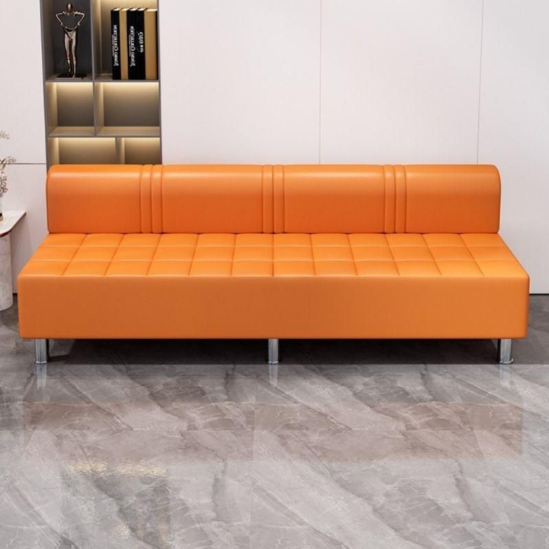 미용실 대기의자 긴 병원 등받이 쇼파 대기실 장의자 블랙 / 1.1m