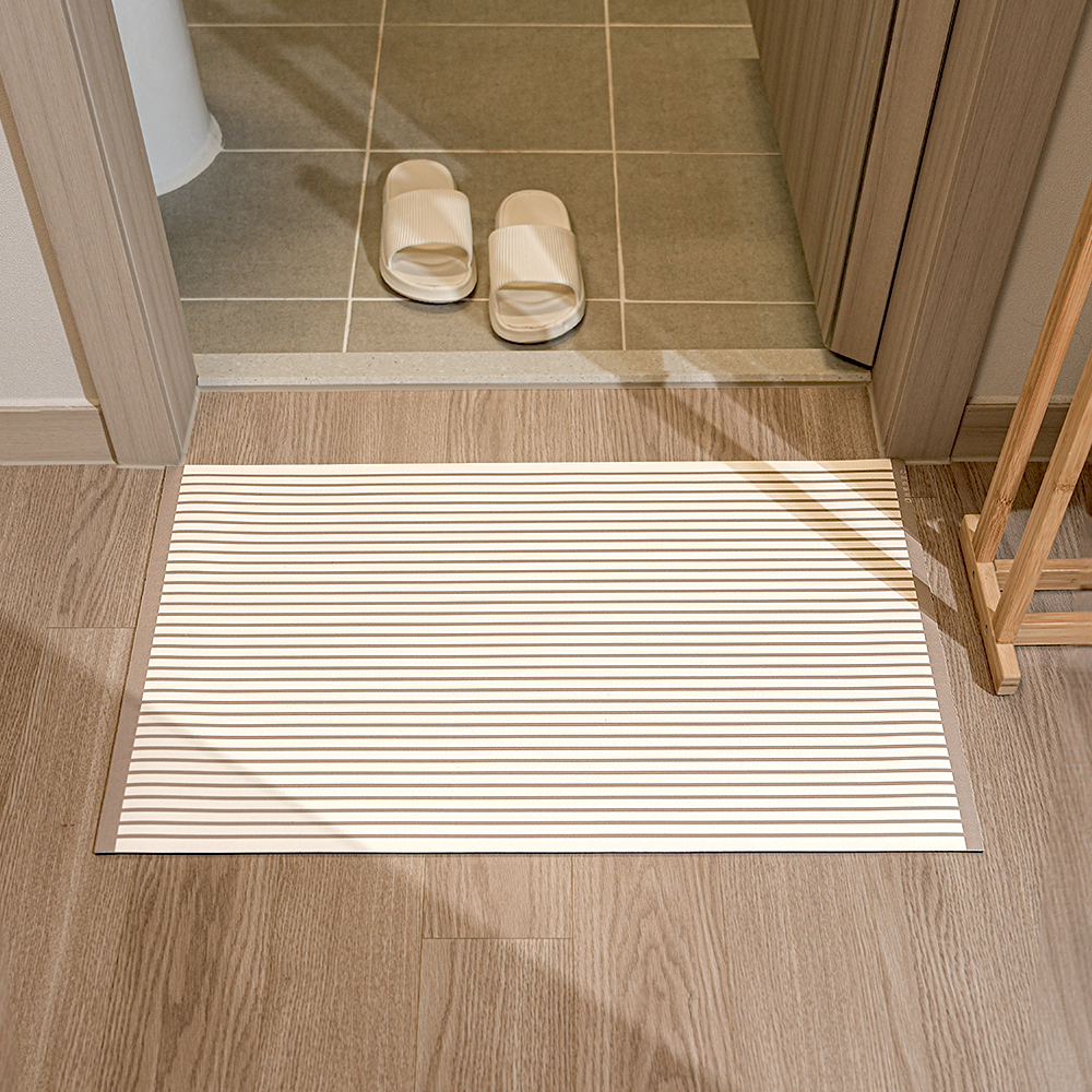 하루의공간 comfy 주방 매트 규조토 발매트 빨아쓰는 욕실 현관 그린, 45x70cm