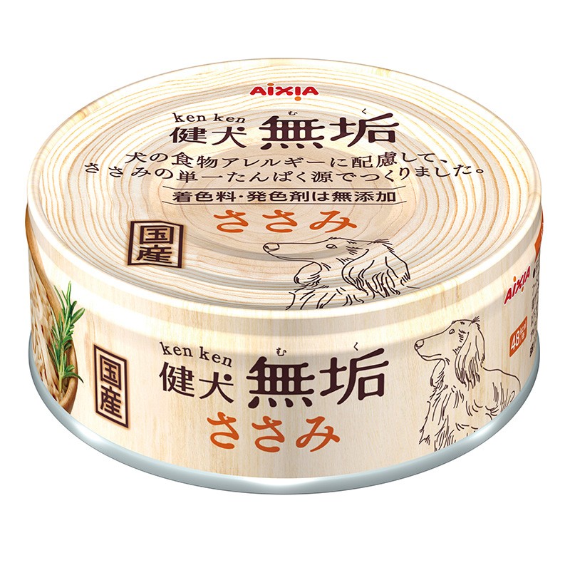 일본 닭가슴살 아이시아 건견무구 캔 65g 고양이사료 - 상품 이미지