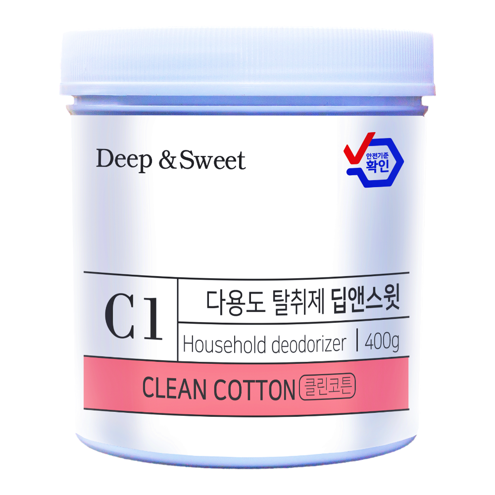 실내 방 화장실 옷장 담배 냄새제거 탈취제 딥앤스윗 대용량 400g 이미지 6