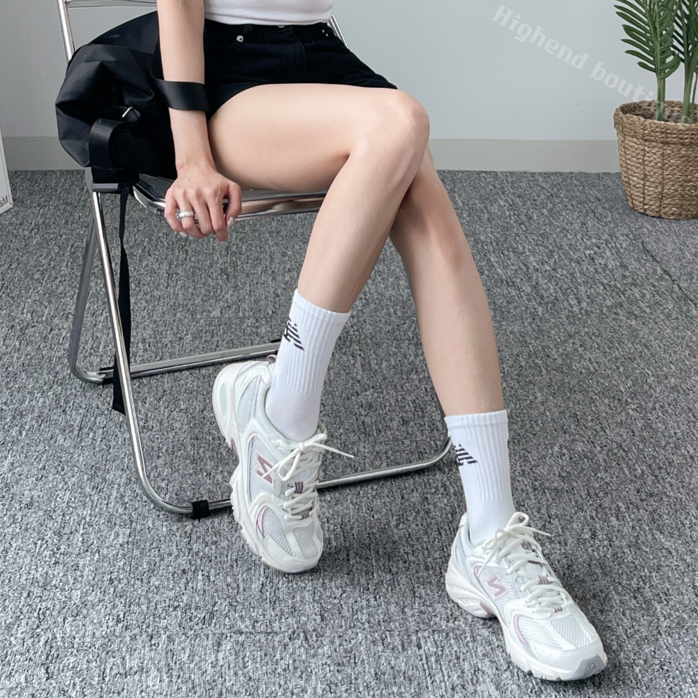 뉴발란스 530 런닝화 운동화 발볼넓은 아이보리 핑크, 235 이미지 7