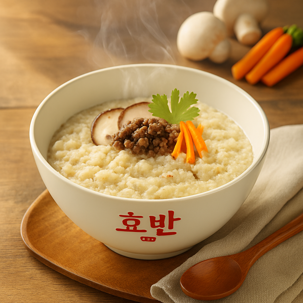 연하도움식 영양죽 노인 간병 요양 간편식 식사대용(4개입) 효반 황태죽, 300g, 1개 - 메인 이미지