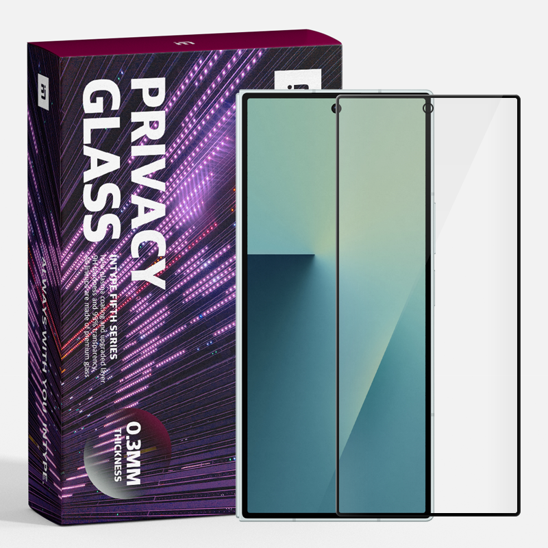 인타입 프라이버시 강화유리 사생활보호필름 갤럭시Z 폴드7, 2매입 제품 이미지