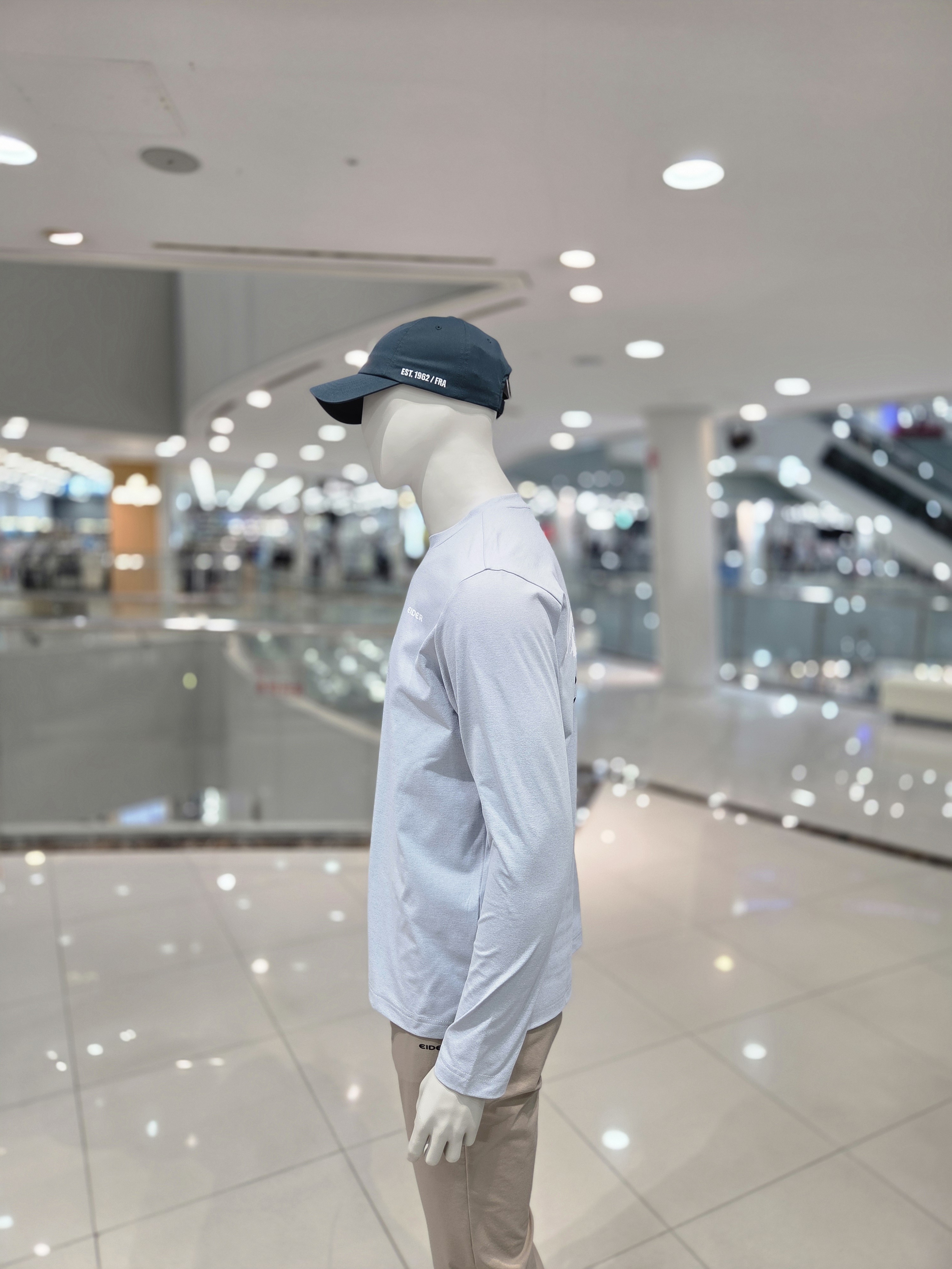 아이더 남성 긴팔 라운드 티셔츠 기능성 가을 이너 티셔츠 등산 출퇴근 데일리 MU24252 - 상세 이미지 4