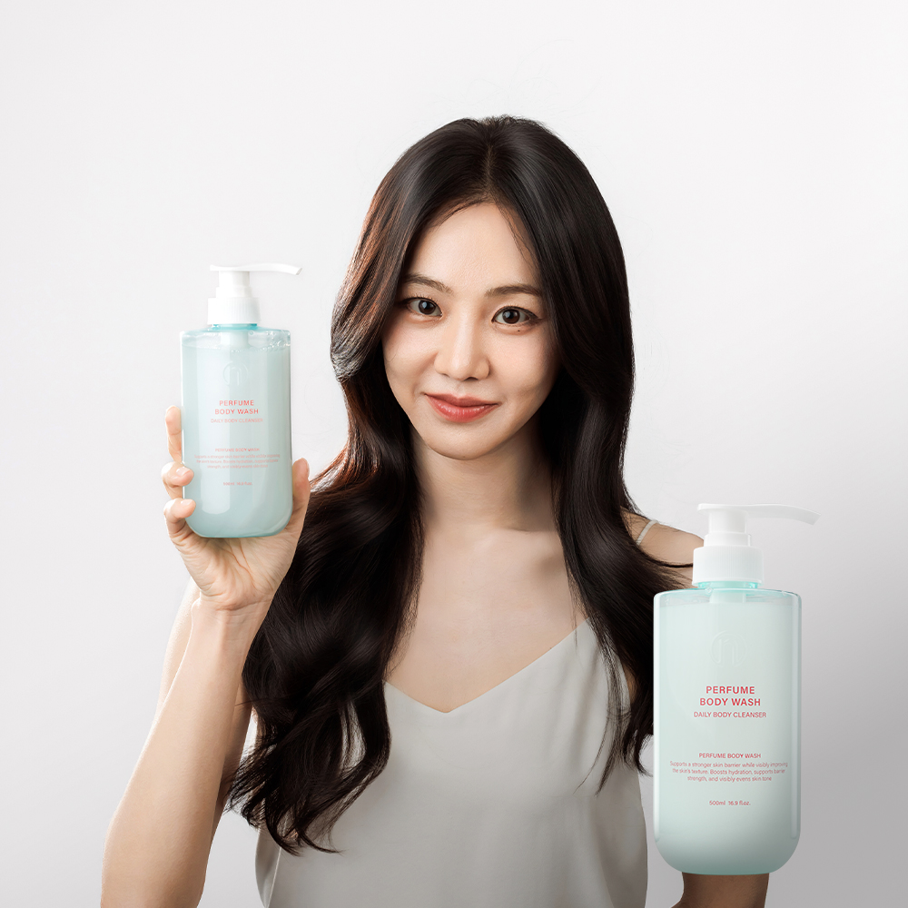 더나플러스 퍼퓸 한지은 바디워시 500ml 향기좋은 약산성 바디 클렌져 저자극 샤워젤 - 상세 이미지 3