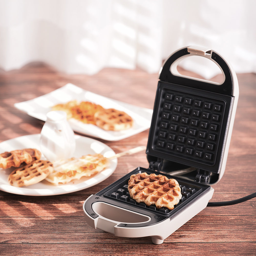 코맘스 1구 샌드위치 와플메이커 그레이 - WM1169G