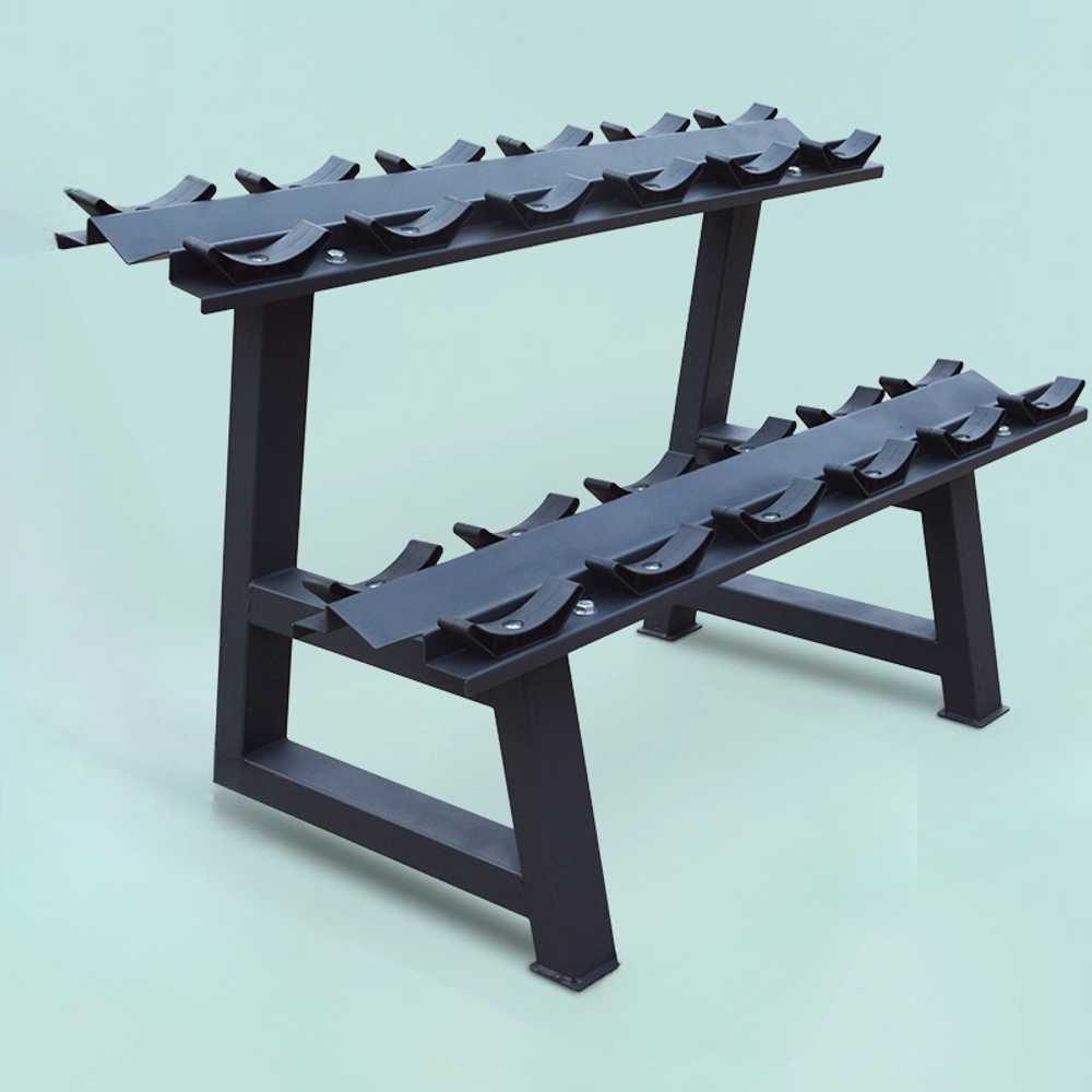 덤벨 거치대 헬스용 무게 운동기구 정리 보관 랙 A형 140x64x92.5cm - 상품 이미지