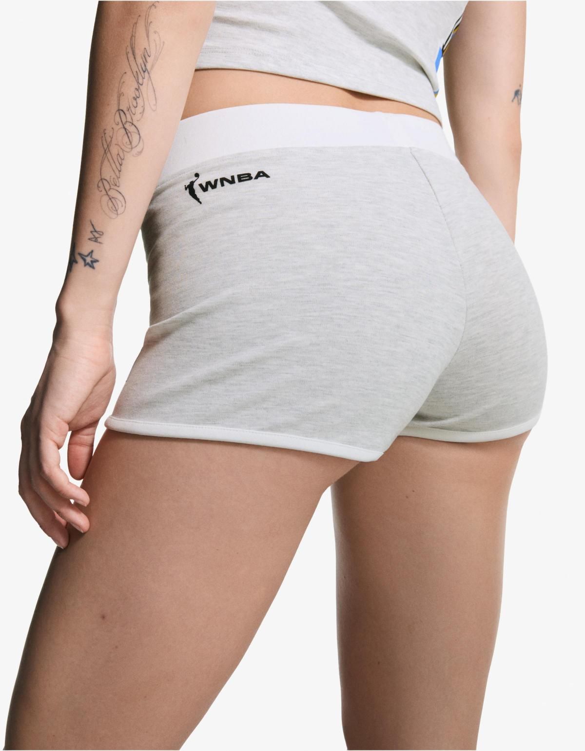 버쉬카 스포츠 캐주얼 WNBA 미니 쇼츠 8343/360 GREY - 상세 이미지 4