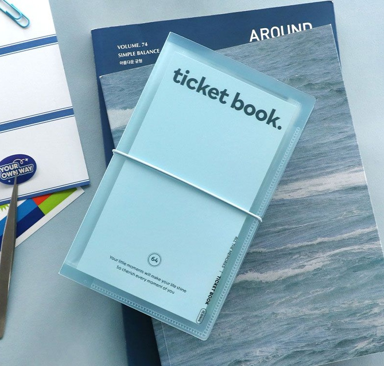 야구 티켓북 뮤지컬 여행 영화 티켓 홀더 보관 바인더 앨범 제품 이미지