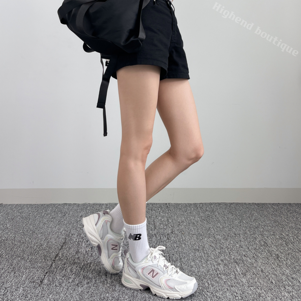 뉴발란스 530 런닝화 운동화 발볼넓은 아이보리 핑크, 235 이미지 8