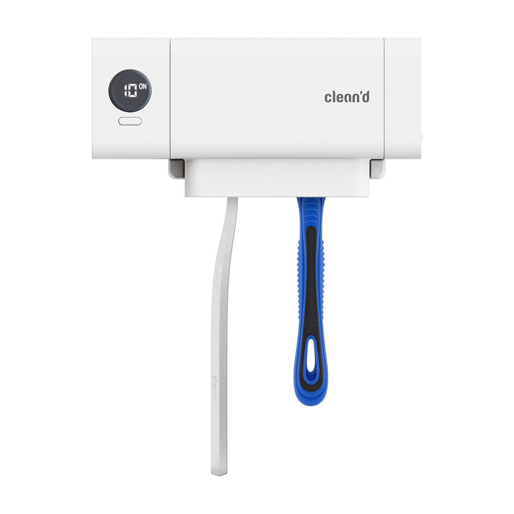 클린디 가정용 무선 2인용 칫솔살균기 트윈디 CL-406 화이트