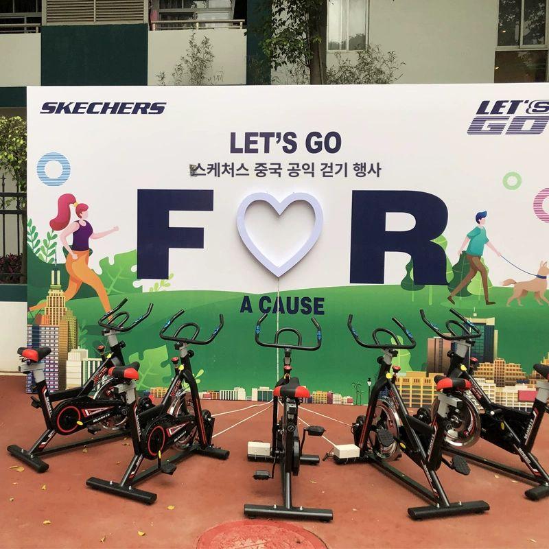 자전거발전기 전기 생산 램프 충전 실내 페달 마찰 쿨 블랙 단차+전기 모터 가성비 - 상세 이미지 3