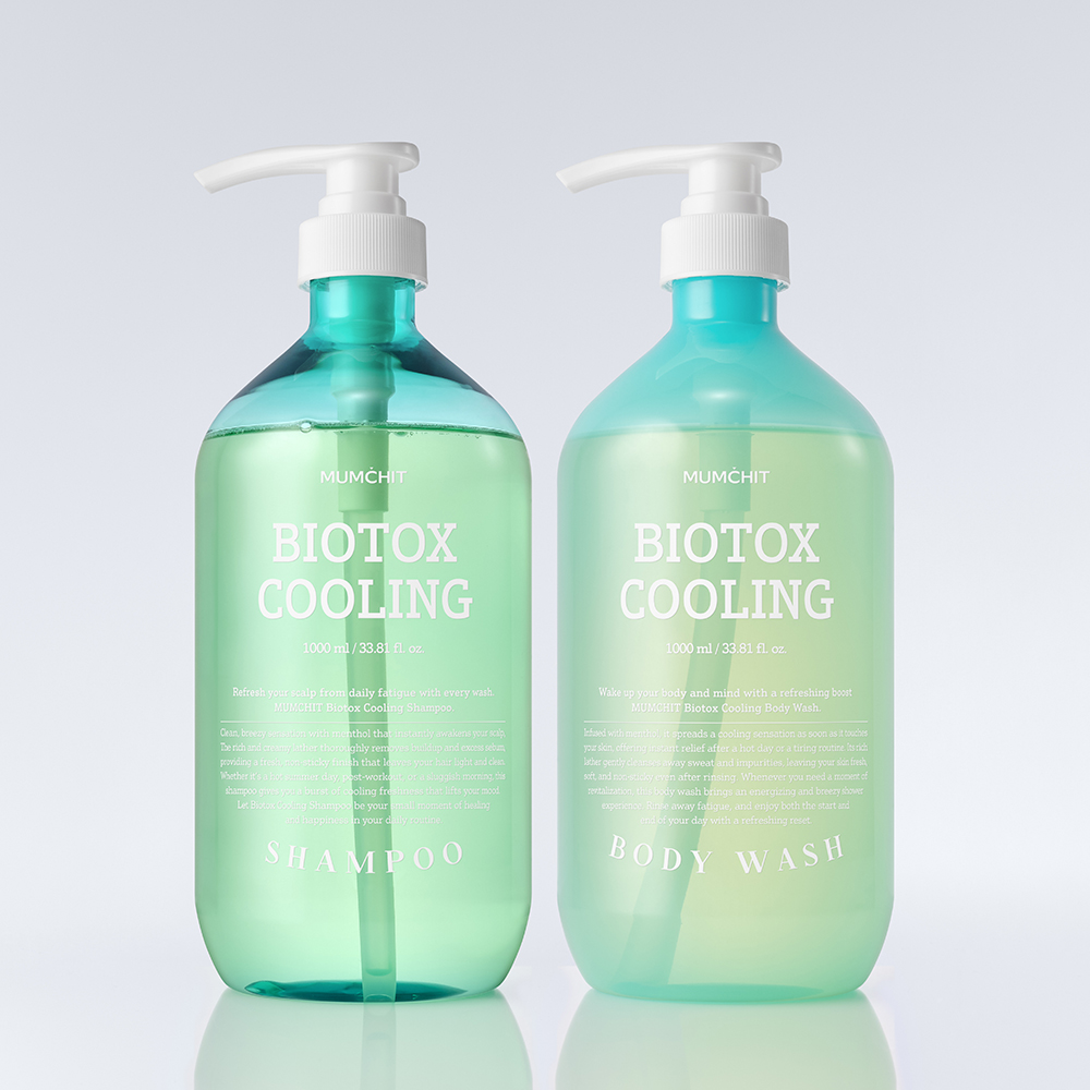 [SET] 멈칫 바이오톡스 약산성 쿨링 바디워시 1000ml + 쿨링 샴푸 1000ml - 상세 이미지 2