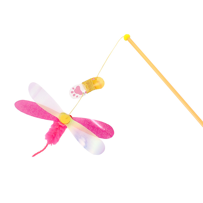 일본 붕붕 잠자리 고양이 장난감 / 펫츠 루트 바스락 - 상세 이미지 2