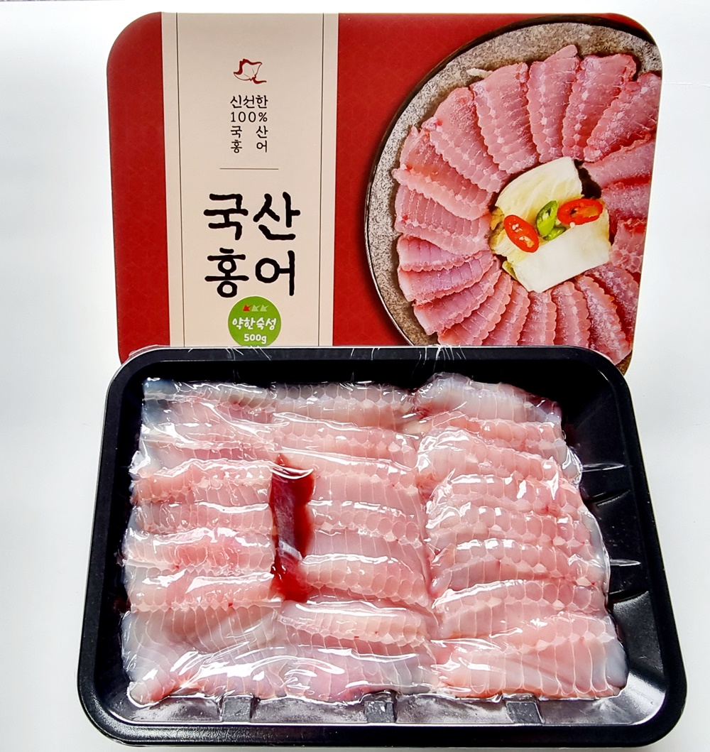 국내산 목포 삭힌 참홍어 회 무침 용 택배