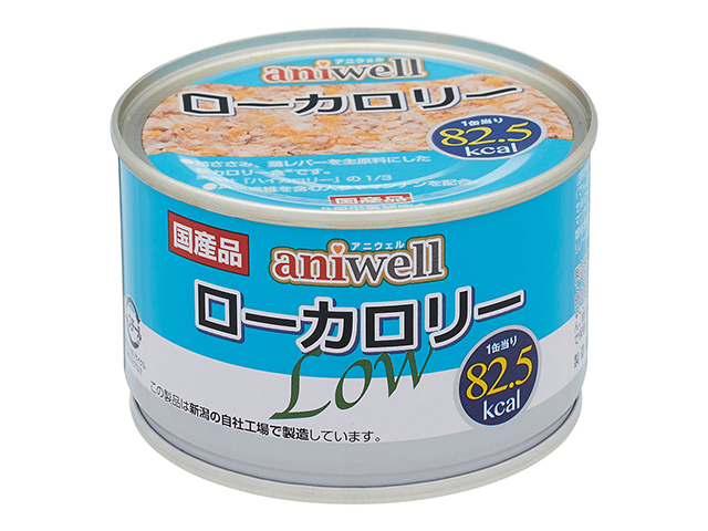 일본 데비후 애니웰 aniwell 로우 칼로리 150g 고양이사료 - 상품 이미지