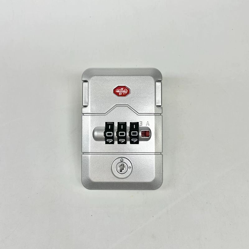 여행 캐리어 자물쇠 다용도와이어 수화물 잠금 다용도 J21 실버 1개 도구포함 - 상품 이미지