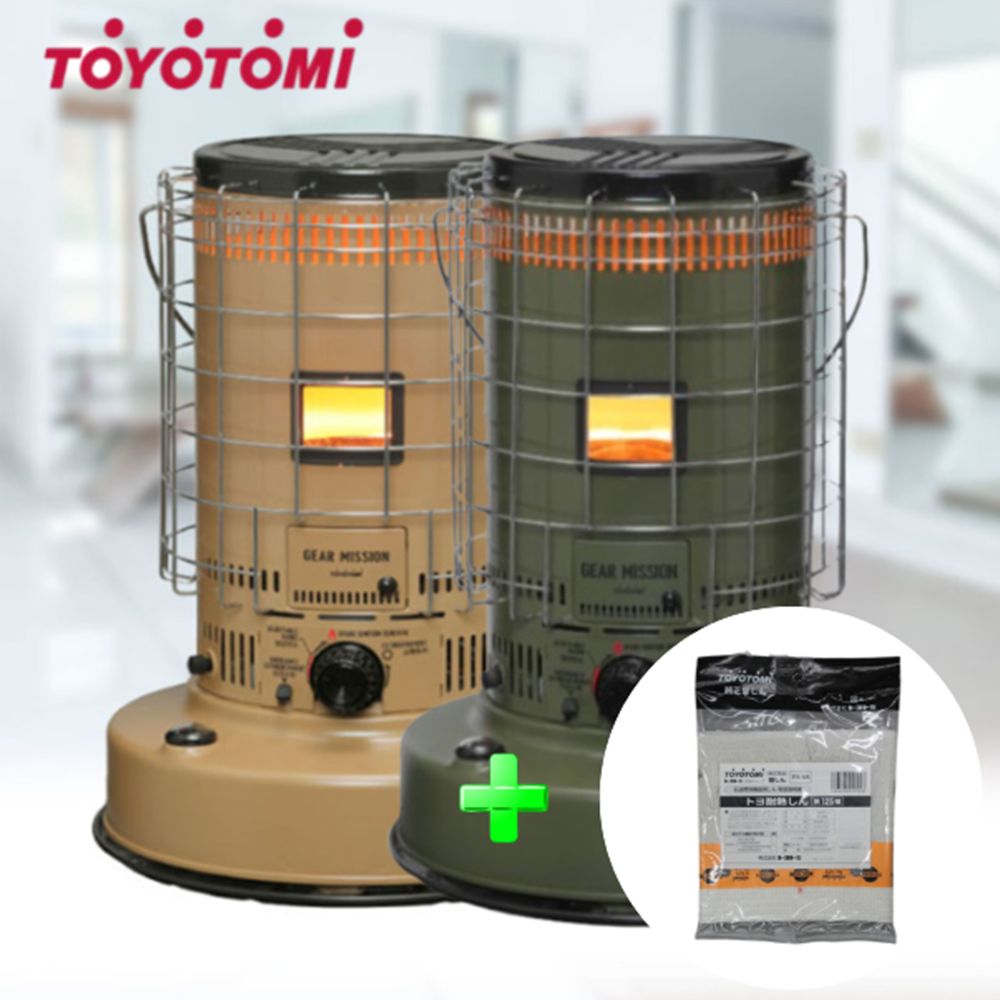 도요토미 토요토미 기어미션 캠핑난로 상부망 가방 풀 세트 대류형 석유 등유 히터 난로