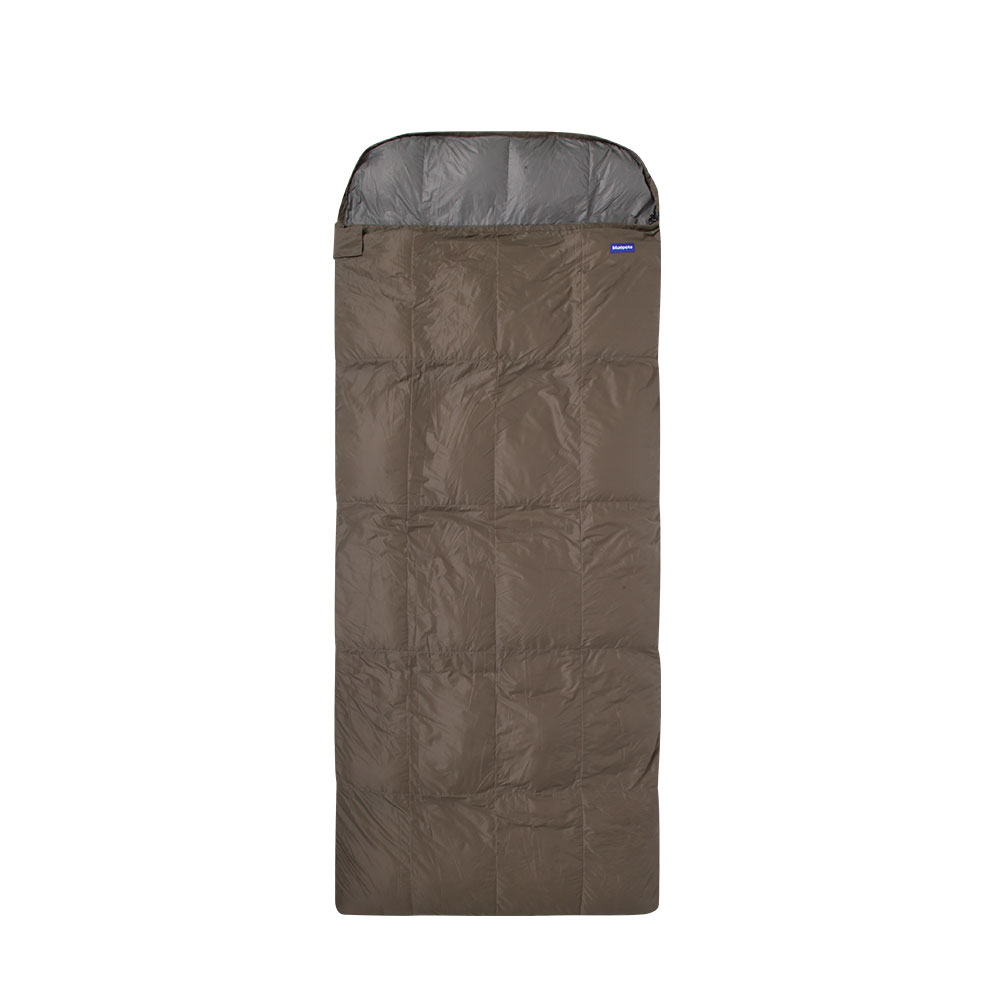 블루폴 타카로 덕다운 캠핑 침낭 프리미엄 오리털 충전재 이불 1460g, 브론즈