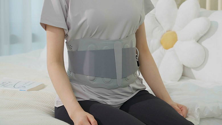 허리찜질기 근적외선 LED 온열찜질 배 원적외선 복부 슬림웜 생리통 웰나우