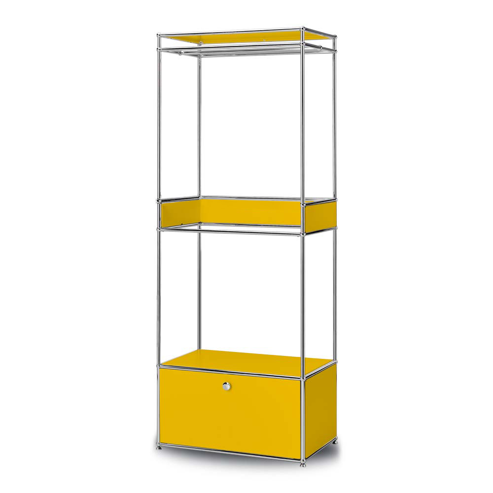 이가페 시스템행거 미드센츄리 드레스룸 클로 1도어 행거수납장