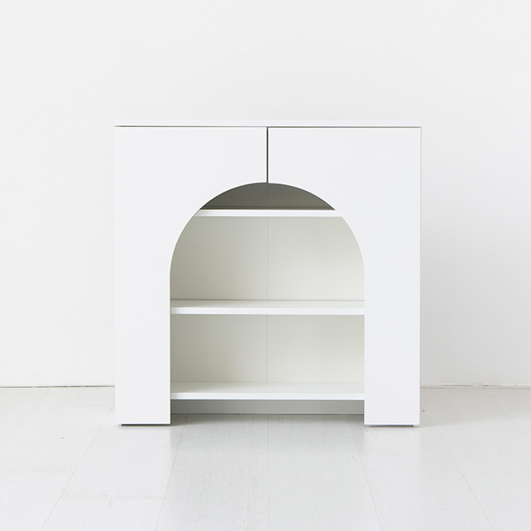 숄리드 벽난로 콘솔수납장 KC757 화이트 9028.2779