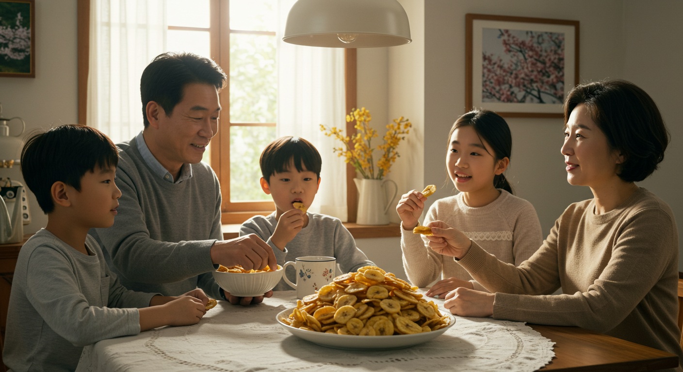 선명농수산 구운바나나칩 건과일 고담백 영양간식 가정용 식당식자재 도매가 450g, 1개 - 상세 이미지 4