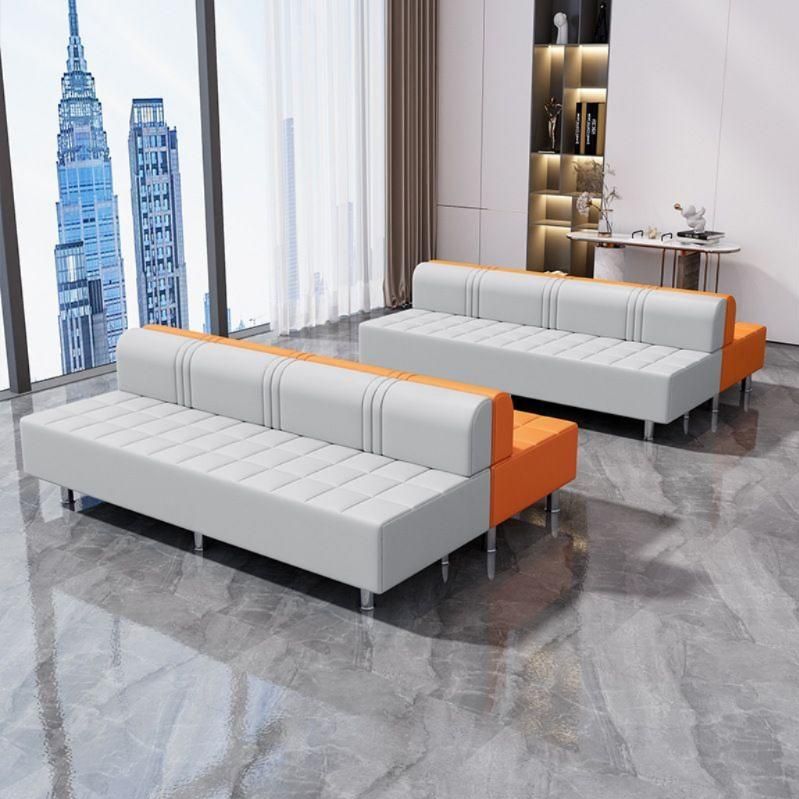 미용실 대기의자 긴 병원 등받이 쇼파 대기실 장의자 블랙 / 1.1m