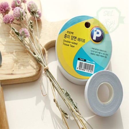솔군스토어 종이 양면테이프 24x10 양면접착테이프