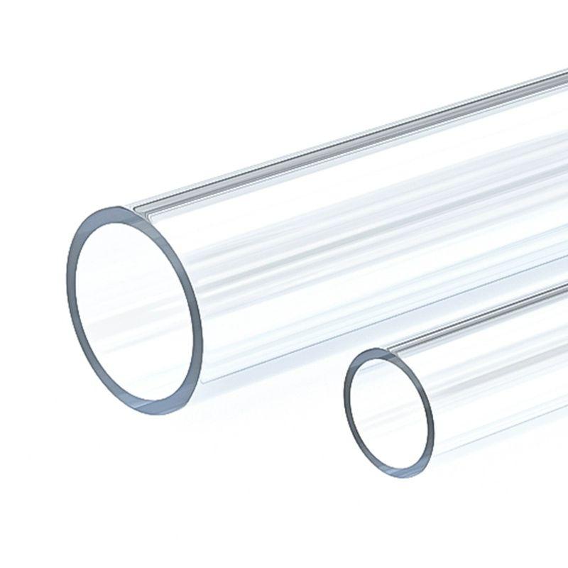 pvc관 투명 PVC 직경 플렉시블 하드 자바라 한롤 외경 30mm 2mm 26mm 1m - 상품 이미지