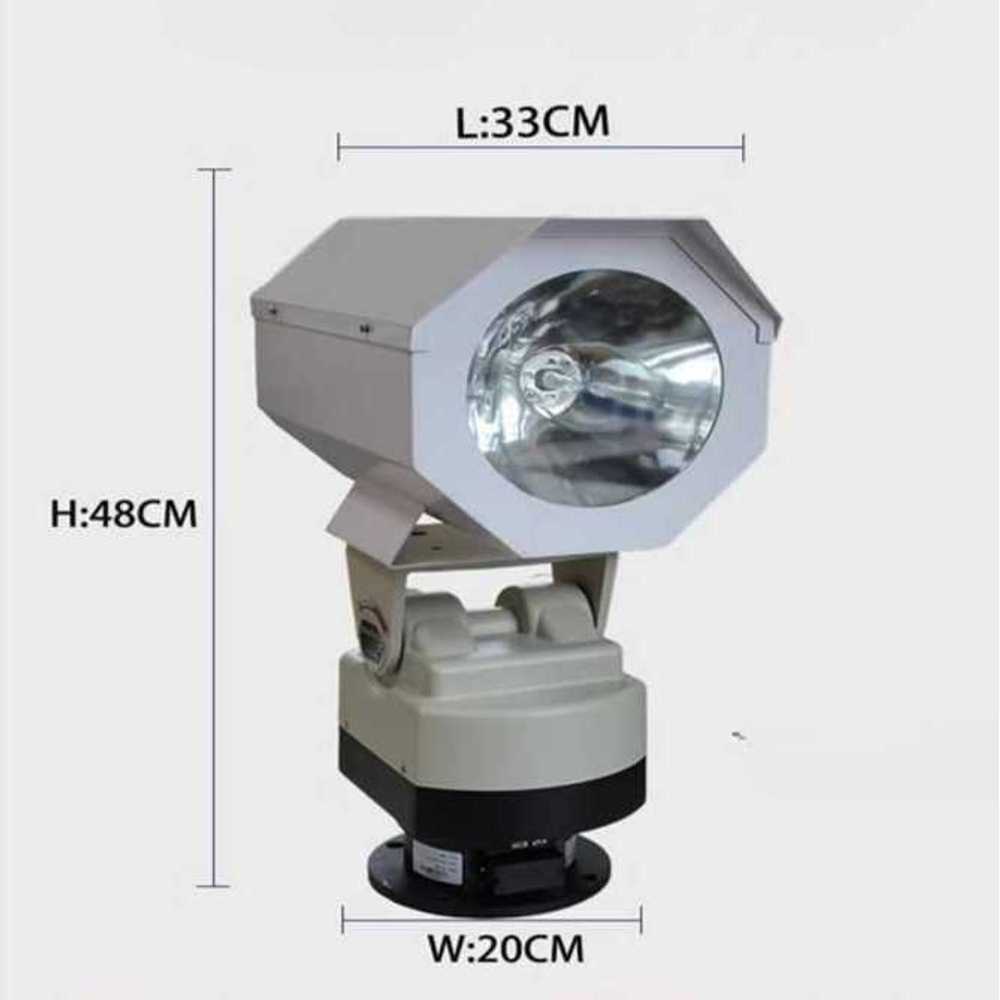 선박 탐조등 LED 고출력 원거리 조명 방수 회전형 220V-303-150w  탐조등 - 상세 이미지 3