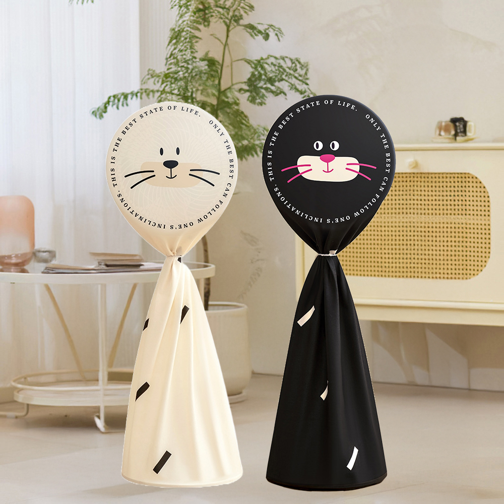 대형 선풍기 보관 커버 써큘레이터 커버 선풍기 보관함 덮개 고양이L