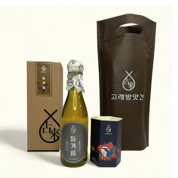 고래방앗간 국산 저온압착 고소한 참기름 300ml 이미지 7