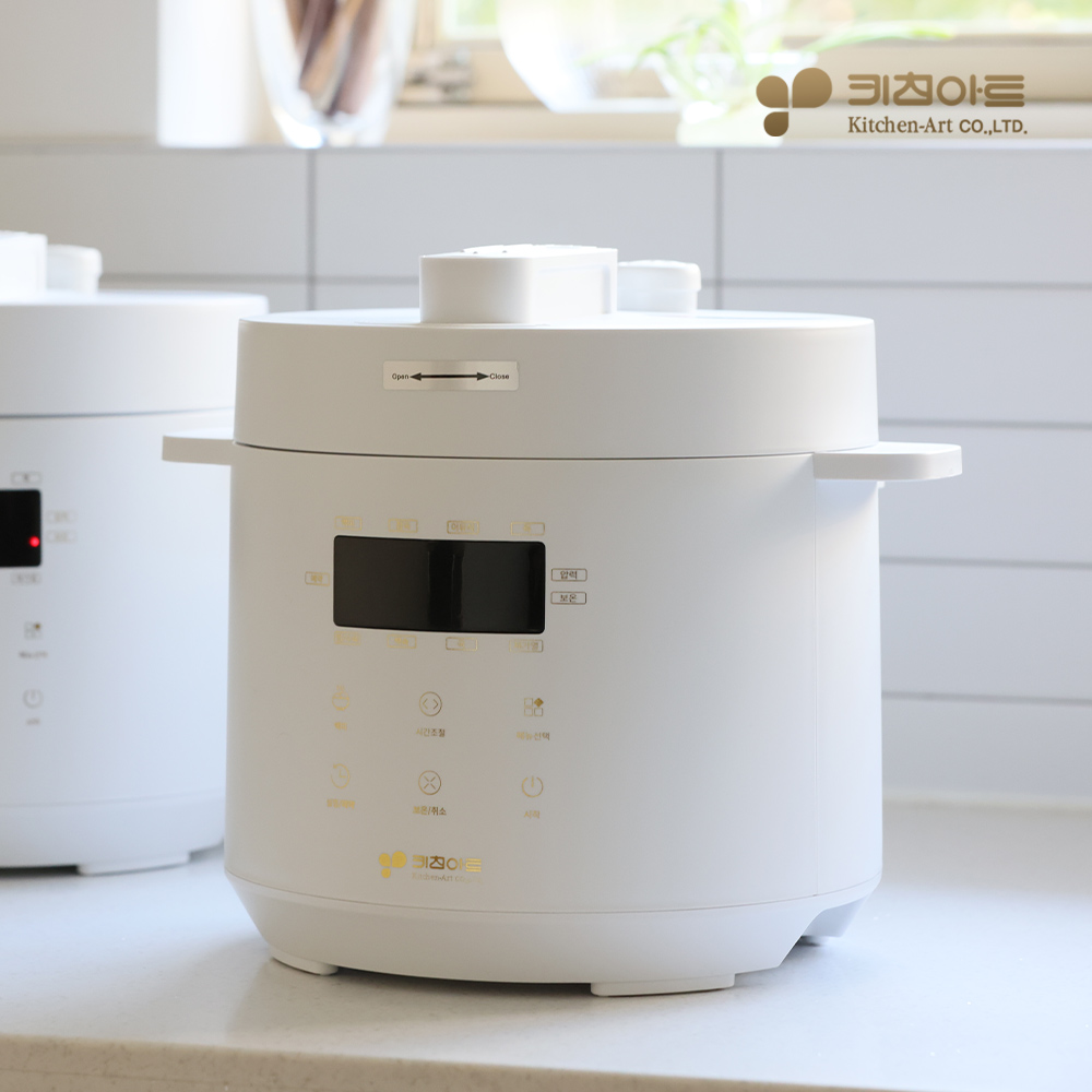 키친아트 미니밥솥 압력기능 소형 전기밥솥 밥통 신혼 혼밥 원룸 자취생 1인용 2인용 3인용
