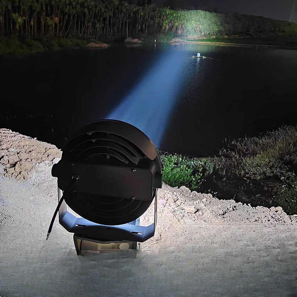 선박용 탐조등 원거리 비추기 가능한 고출력 LED 조명 80W 백색광-자동(리모컨X) - 상세 이미지 2