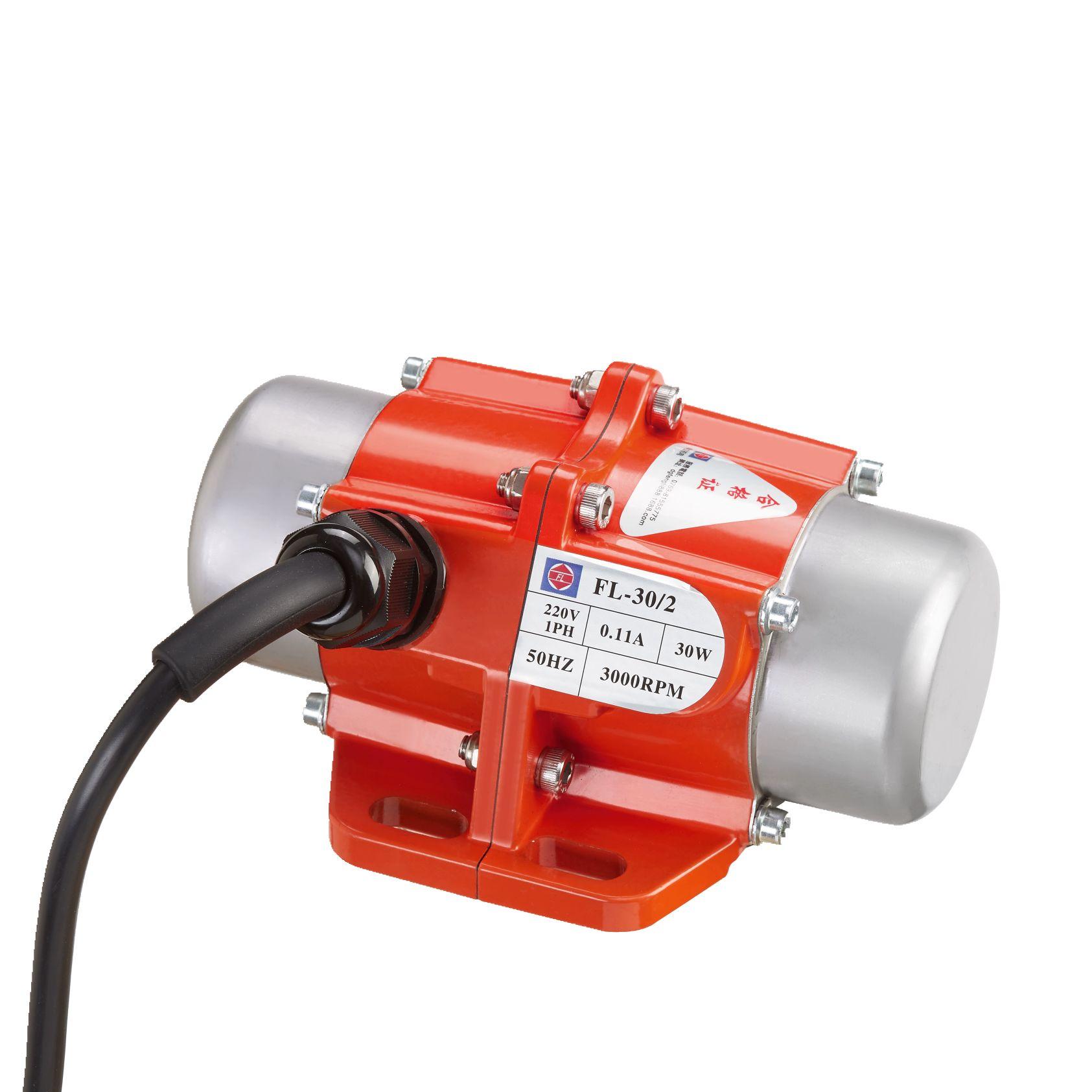 진동 모터 석발기 탈포기 돌고르는기계 채반 발진기 방수 100W220v 단상 + 조절기 - 상품 이미지