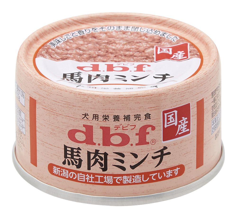 일본 말고기 분쇄육 데비프 데비후펫 dbf 65g - 상품 이미지
