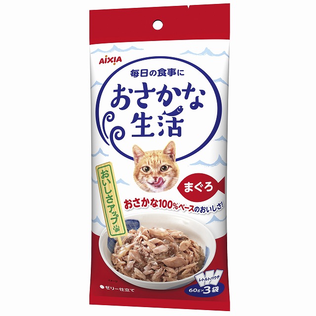 일본 참치 아이시아 오사카나 생선생활 180g (60g x 3봉지) - 상품 이미지