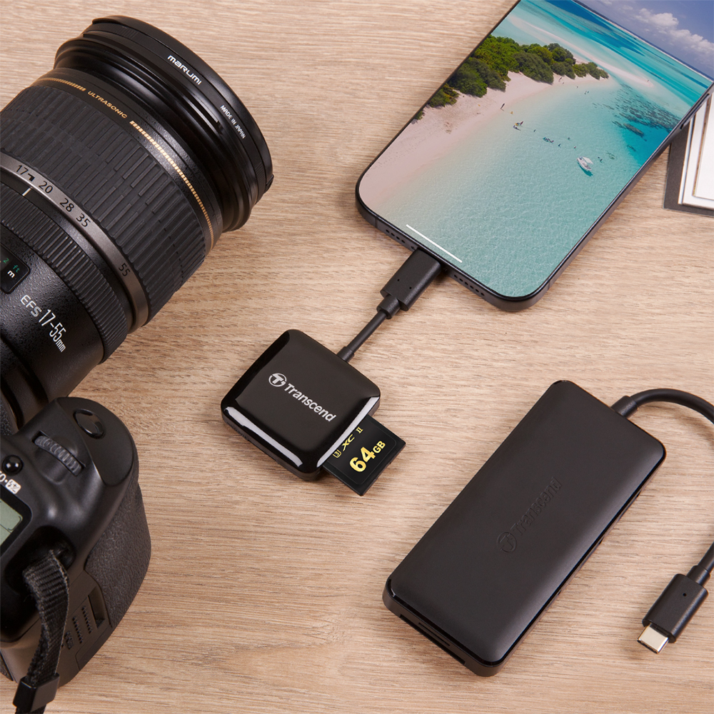 트랜센드 RDC3 USB 3.2 Gen 1 USB-C 카드리더기 - 상세 이미지 4