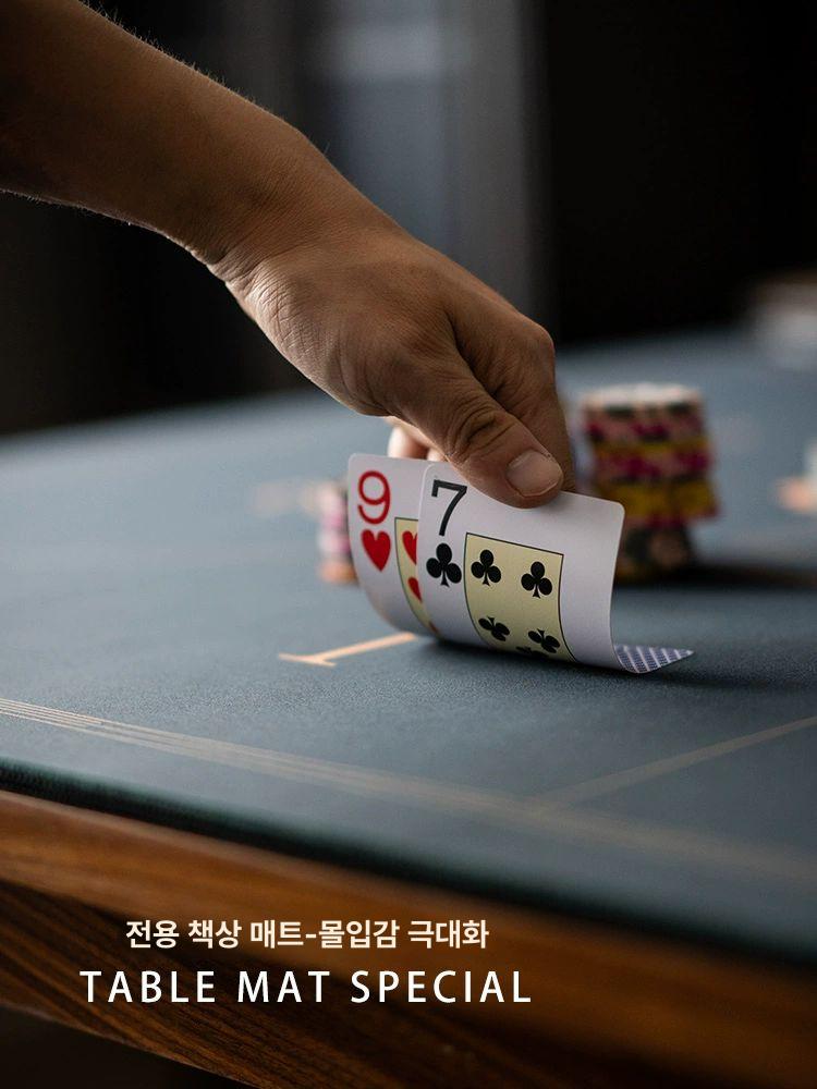 홀덤 테이블 취미 마작 카드게임 직사각형 탁자 180cmx너비 90cmx두께 2mm - 상세 이미지 3