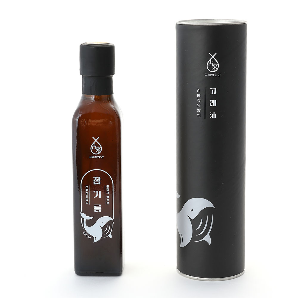 저온 압착 국산 참기름 250ml 명품 선물포장