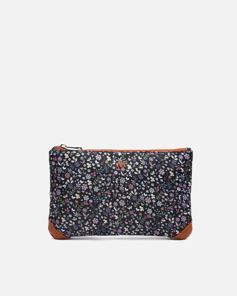 미사코 플로럴 프린트 멀티컬러 파우치 Flors-5100226479019 GRIS - 상품 이미지