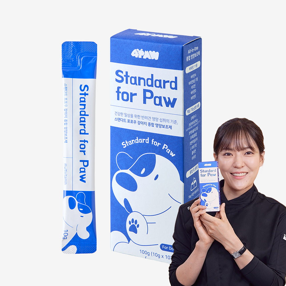 펄송 스탠다드 포포우 강아지 종합영양제 10개입, 1개 - 메인 이미지
