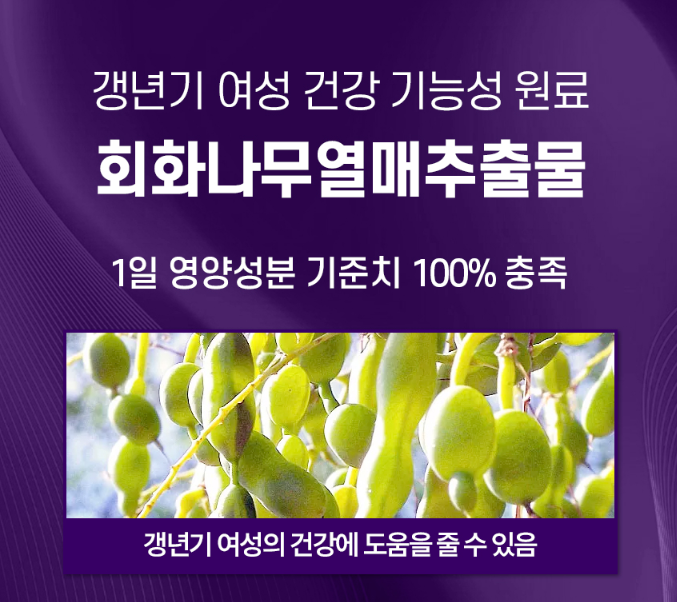 우먼케어 여성 갱년기유산균 회화나무열매추출물 비피더스균 호르몬 중년 60캡슐, 6개 - 상세 이미지 5