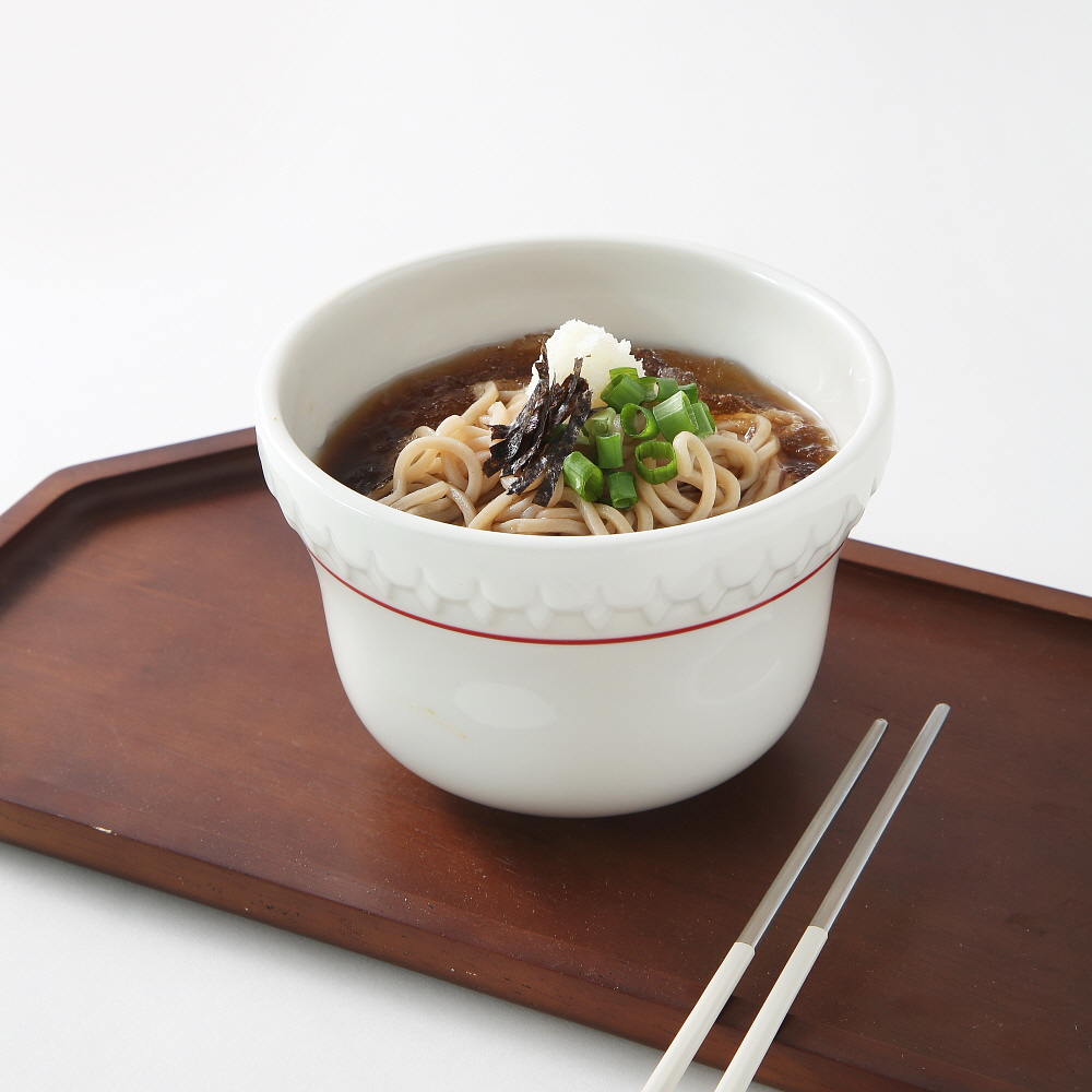 시라쿠스 쉐난고 카디날 빈티지 냉면기 소면 우동 라면 그릇 / 14cm, 우동기