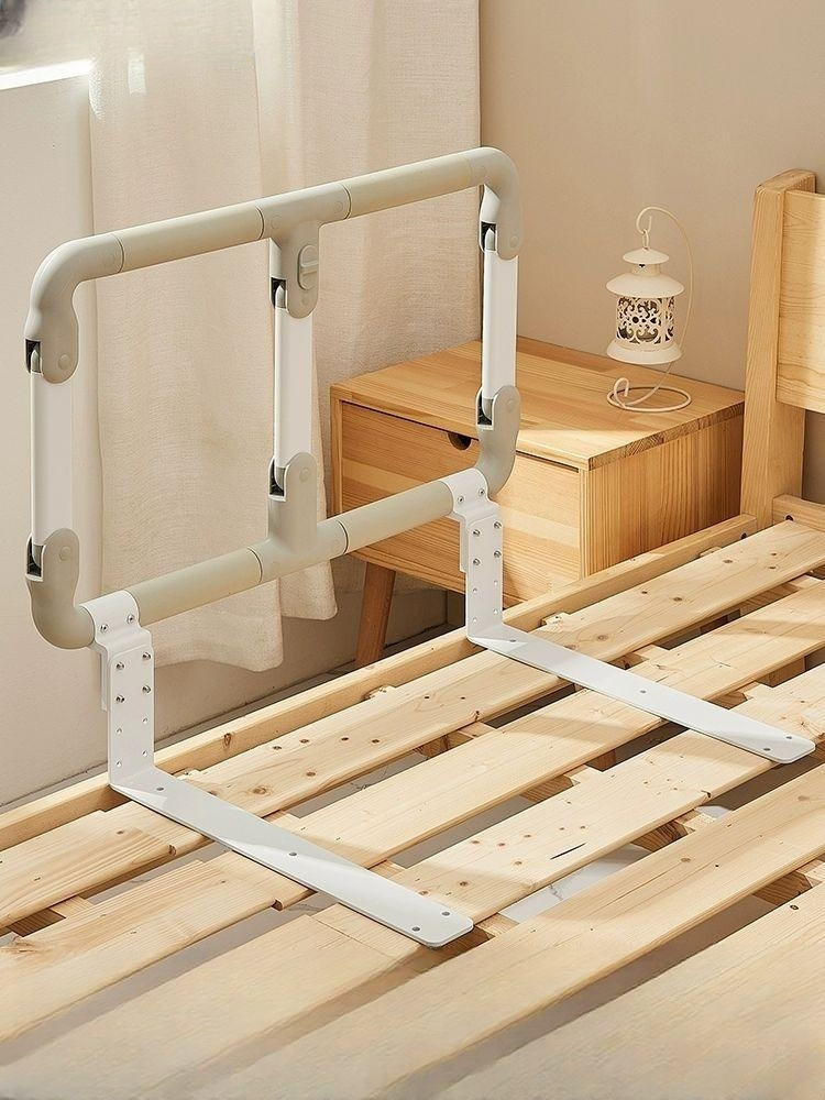 솔비에 어른침대가드 노인 침대안전가드 어른 일본식다기능손잡이-월광색 - 상세 이미지 2