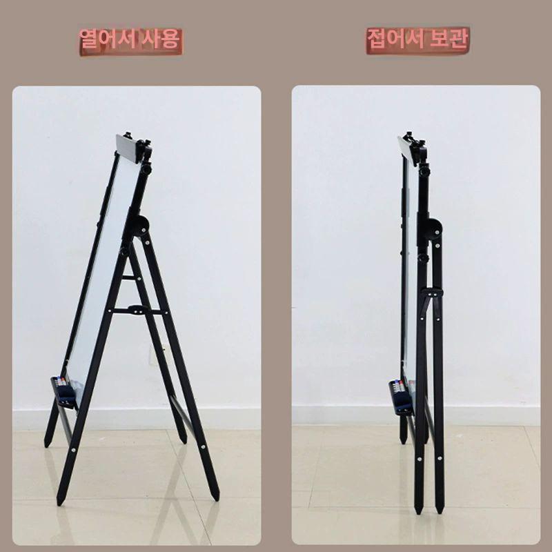 플립차트 보드거치대 전지 종이 드로잉 화이트보드 60x90cm 화이트 184 - 상세 이미지 4