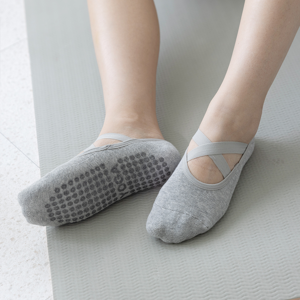 이필굿 필라테스 요가 바레 양말 논슬립 덧신 X밴딩 삭스 - 상세 이미지 5